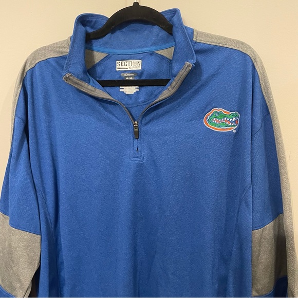 FLORIDA GATORS Long Sleeve Quarter Zip - Size XL - Picture 2 of 10